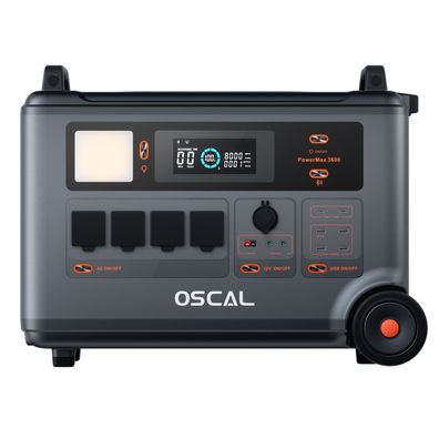 3600Wh Solar Generator mit APP und Schnellladung, Notstrom für Zuhause und Camping