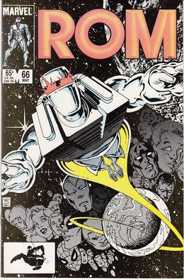 ROM (Spaceknight) # 66 (Steve Ditko) (USA, 1985)