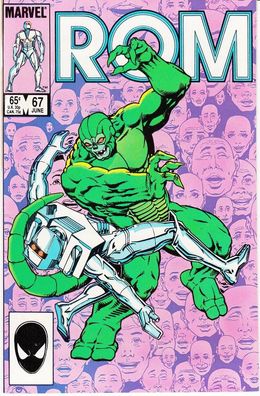 ROM (Spaceknight) # 67 (Steve Ditko) (USA, 1985)