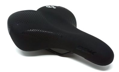 E-Bike Fahrradsattel Trekking schwarz Memory-Schaum Unisex Sattel Damen Herren