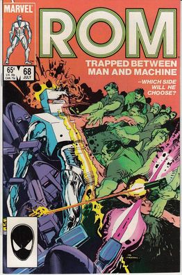 ROM (Spaceknight) # 68 (Steve Ditko) (USA, 1985)