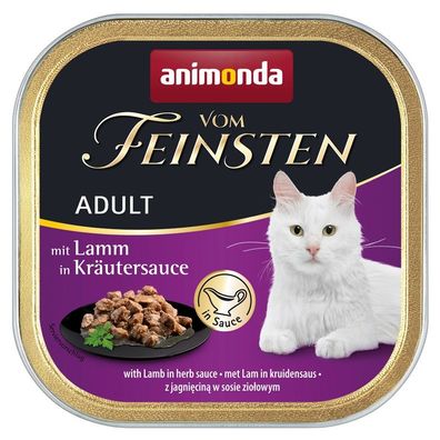 Animonda Vom Feinsten mit Lamm in Kräutersauce 32 x 100g