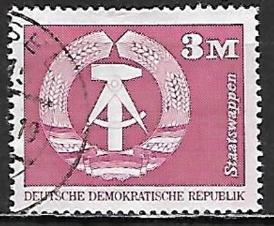 DDR gestempelt Michel-Nummer 1967
