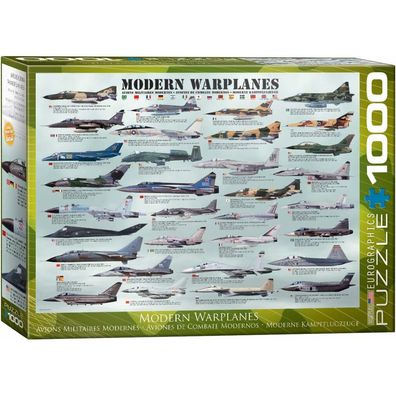 Eurographics Puzzle Modernes Kampfflugzeug 1000 Teile