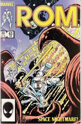 ROM (Spaceknight) # 63 (Steve Ditko) (USA, 1985)