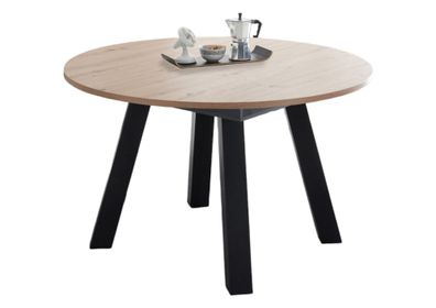 Esstisch Rund ausziehbar Edda 3 110 x 110 x 78 Küchentisch