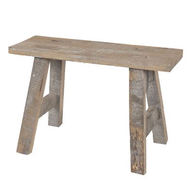 Clayre & Eef Pflanzentischchen 40x14x27 cm Braun Holz (Gr. 40x14x27 cm)