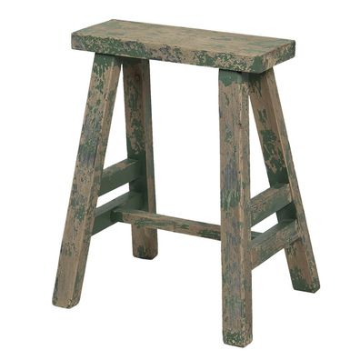 Clayre & Eef Pflanzentischchen 39x29x47 cm Grün Holz (Gr. 39x29x47 cm)