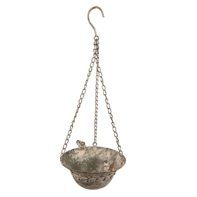 Clayre & Eef Pflanzenhalter 23x17x46 cm Grün Eisen (Gr. Ø 23x17/46 cm)
