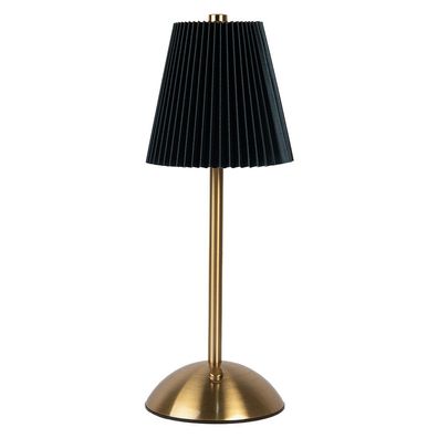 Clayre & Eef Tischlampe Ø 12x30 cm Grün Metall