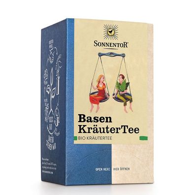 Teebeutel Basen Kräutertee Bio