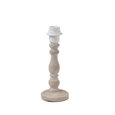 Clayre & Eef Lampenfuß Ø 10x26 cm Braun Holz