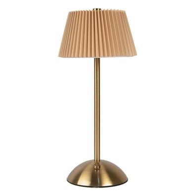 Clayre & Eef Tischlampe 14x31 cm Gelb Metall