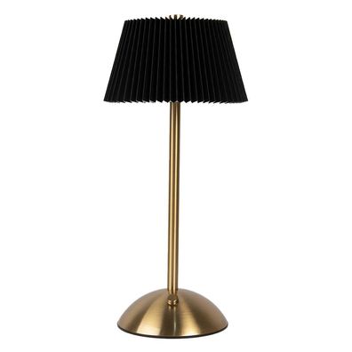 Clayre & Eef Tischlampe 14x31 cm Schwarz Metall