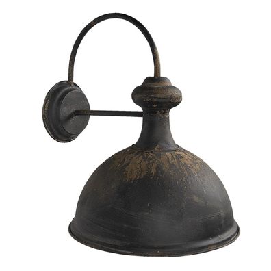 Clayre & Eef Wandleuchte 43x35x44 cm Braun Eisen