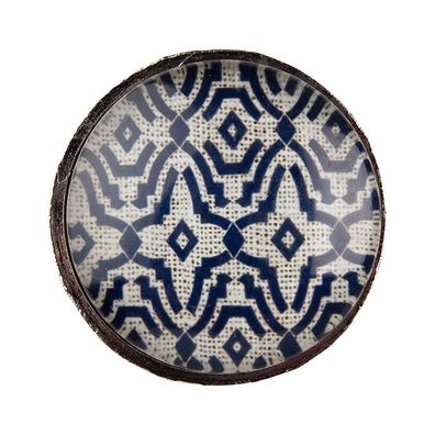 Clayre & Eef Türknauf Ø 5 cm Blau Eisen (Gr. Ø 5x4 cm / S3 cm)