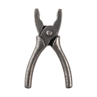 Clayre & Eef Türknauf Kneifzange 7x3x5 cm Braun Metall (Gr. 7x3x5 cm / S3 cm)