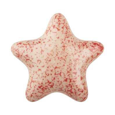 Clayre & Eef Türknauf 4 cm Rot Keramik (Gr. 4x3x4 cm / S3 cm)