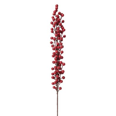 Clayre & Eef Kunstblume 84 cm Rot Kunststoff (Gr. 7x6x84 cm)