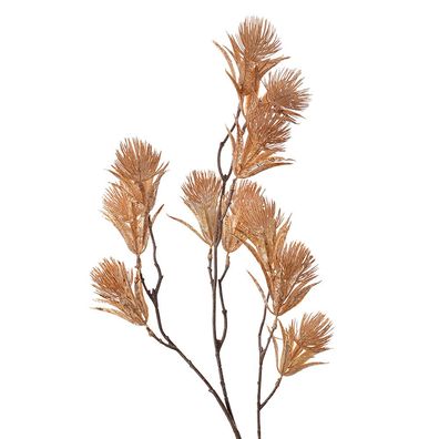 Clayre & Eef Kunstblume 86 cm Beige Kunststoff (Gr. 15x10x86 cm)