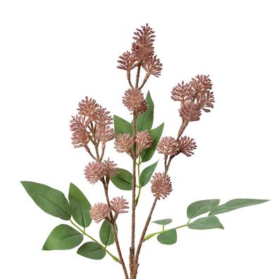 Clayre & Eef Kunstblume 68 cm Rosa Kunststoff (Gr. 16x7x68 cm)