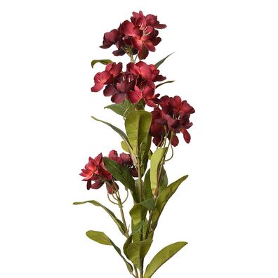 Clayre & Eef Kunstblume 70 cm Rot Kunststoff (Gr. 18x10x70 cm)