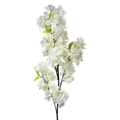 Clayre & Eef Kunstblume 104 cm Weiß Kunststoff (Gr. 20x8x104 cm)