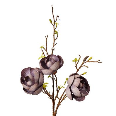 Clayre & Eef Kunstblume 106 cm Violett Kunststoff (Gr. 20x20x106 cm)