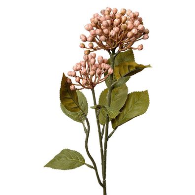 Clayre & Eef Kunstblume 53 cm Rosa Kunststoff (Gr. 8x7x53 cm)