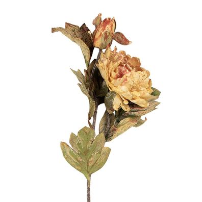 Clayre & Eef Kunstblume 12x10x77 cm Rosa Kunststoff (Gr. 12x10x77 cm)