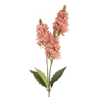 Clayre & Eef Kunstblume 10x7x74 cm Rosa Kunststoff (Gr. 10x7x74 cm)