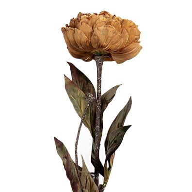 Clayre & Eef Kunstblume 10x10x65 cm Gelb Kunststoff (Gr. 10x10x65 cm)