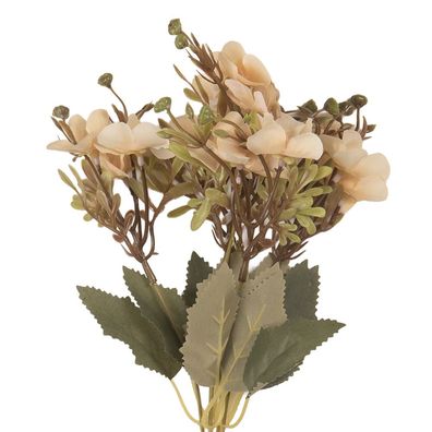 Clayre & Eef Kunstblume 32 cm Beige Kunststoff (Gr. 10x10x32 cm)