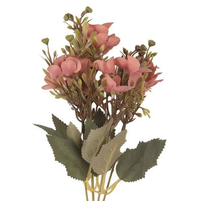 Clayre & Eef Kunstblume 32 cm Rosa Kunststoff (Gr. 10x10x32 cm)