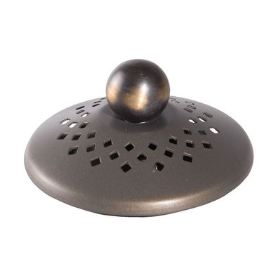 Clayre & Eef Lampenschirm Tiffany Ø 6 cm Braun Eisen