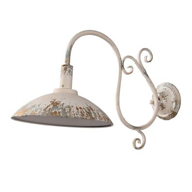 Clayre & Eef Wandleuchte 49x23x27 cm Beige Metall