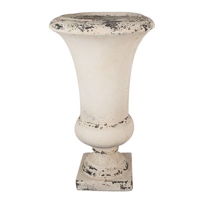 Clayre & Eef Blumentopf Ø 34x62 cm Beige Keramik (Gr. Ø 34x62 cm)