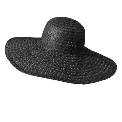 Clayre & Eef Hut Schwarz Papierstroh