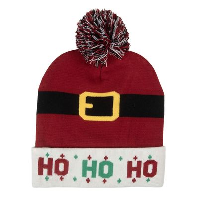 Clayre & Eef Mütze Damen Rot Acryl