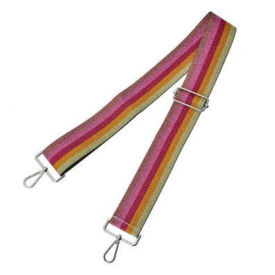 Clayre & Eef Taschenriemen 5x140 cm Rosa Synthetisch