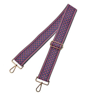 Clayre & Eef Taschenriemen 5x140 cm Rosa Synthetisch