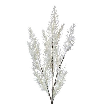 Clayre & Eef Kunstblume 75 cm Weiß Kunststoff (Gr. 8x8x75 cm)