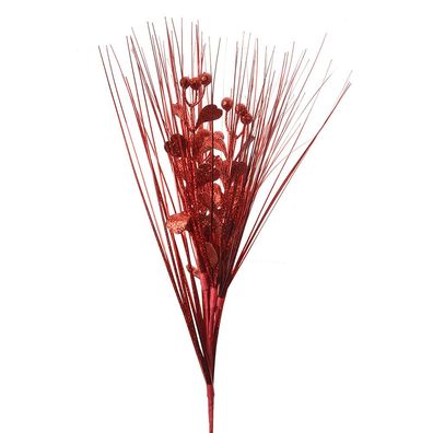 Clayre & Eef Dekoration Ast 78 cm Rot Kunststoff (Gr. 31x6x78 cm)