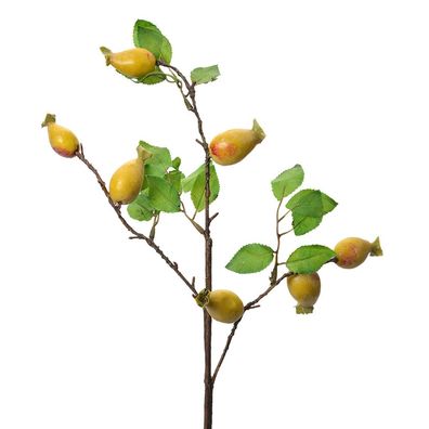 Clayre & Eef Kunstblume 50 cm Gelb Kunststoff (Gr. 10x8x50 cm)