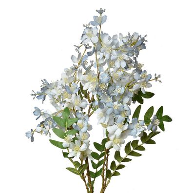 Clayre & Eef Kunstblume 86 cm Blau Kunststoff (Gr. 20x9x86 cm)