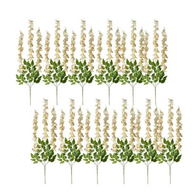 Clayre & Eef Kunstblume 12er Set 110 cm Gelb Kunststoff (Gr. (12) 30x12x110 cm)