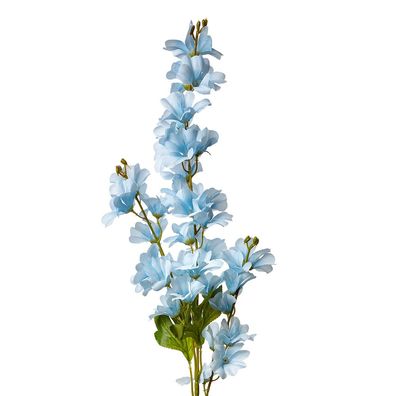 Clayre & Eef Kunstblume 100 cm Blau Kunststoff (Gr. 16x12x100 cm)