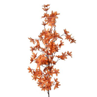 Clayre & Eef Kunstblume 112 cm Orange Kunststoff (Gr. 15x7x112 cm)