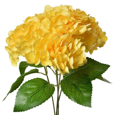 Clayre & Eef Kunstblume 45 cm Gelb Kunststoff (Gr. 23x23x45 cm)