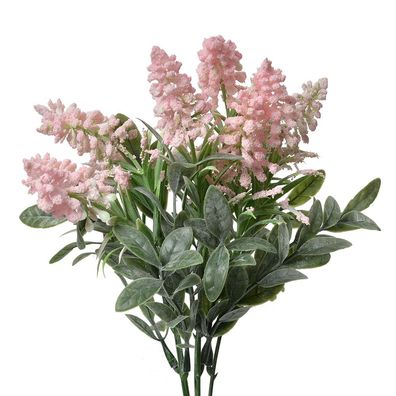 Clayre & Eef Kunstblume 32 cm Rosa Kunststoff (Gr. 15x15x32 cm)